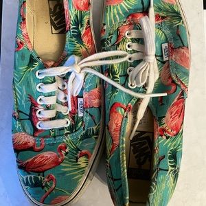 Vans flamingo shoes